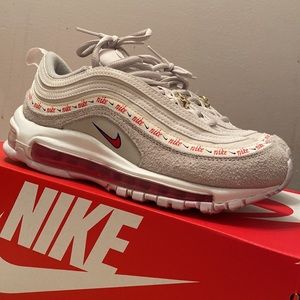 Nike Air Max 97 SE Women’s shoes light bone/deep royal blue/ University red